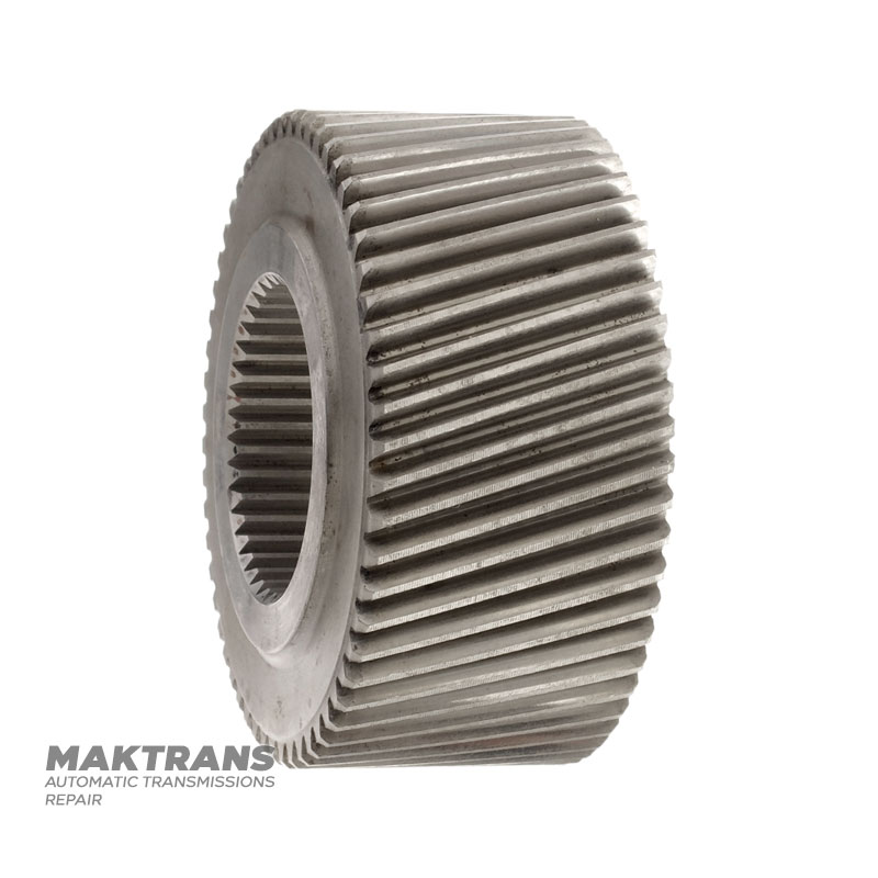 Sun gear for planetary gear P2 ALLISON 1000, 2000 - overall height 39.60 mm, 57 teeth (ext. Ø 81.90 mm), 39 splines, 29545931