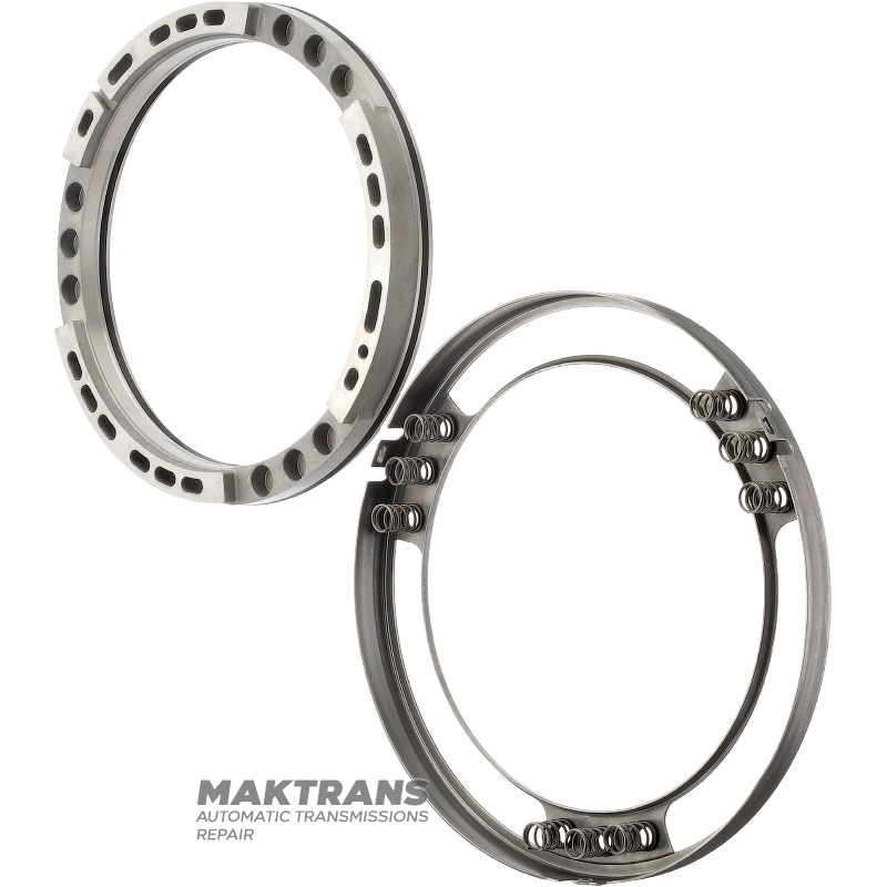 Piston with return spring INTERMEDIATE Clutch 4R70W, 4R75E, 4R75W (AOD, AODE, AODE-W) - piston height 23.50 mm, outer Ø 183 mm, inner Ø 154.70 mm, F0AP-7E005-AA