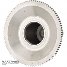 Intermediate shaft with ring gear flange OVERDRIVE FORD E4OD, 4R100 E4OD - overall height 128 mm, 30 splines (ext. Ø 25.20 mm)