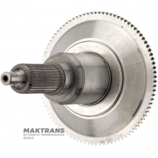 Intermediate shaft with ring gear flange OVERDRIVE FORD E4OD, 4R100 E4OD - overall height 147 mm, 30 splines (ext. Ø 25.50 mm)