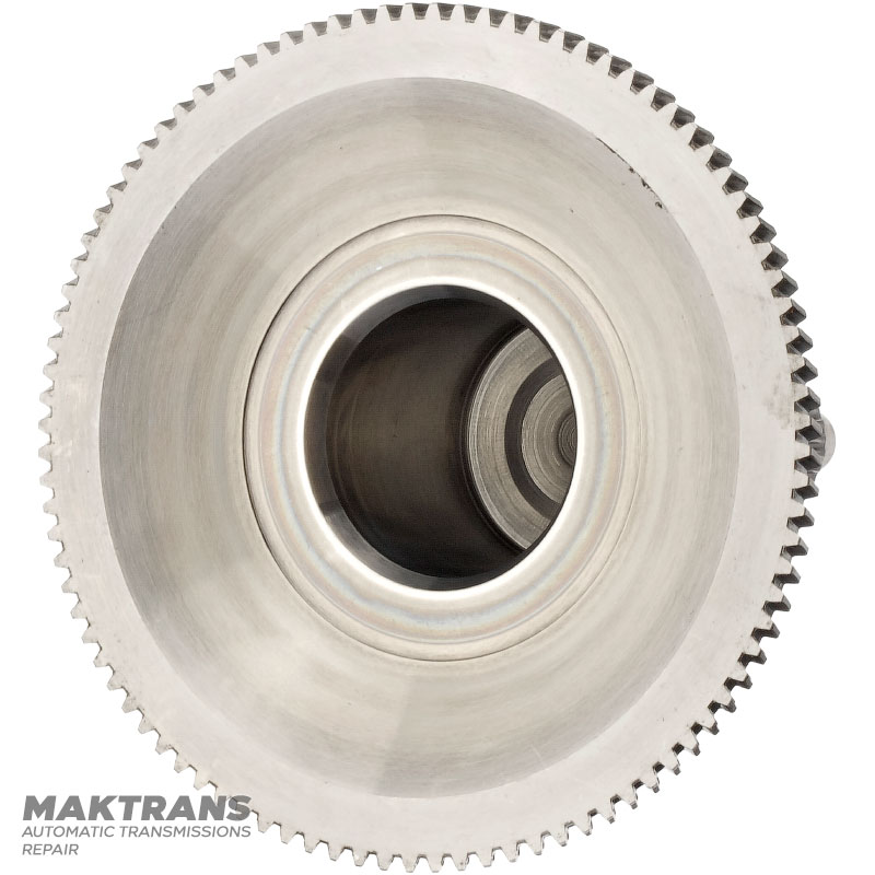 Intermediate shaft with ring gear flange OVERDRIVE FORD E4OD, 4R100 E4OD - overall height 147 mm, 30 splines (ext. Ø 25.50 mm)