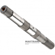 Output shaft FORD E4OD, 4R100 - with a bushing on the front end, shaft length 362 mm, 31 splines (outer Ø 34.45 mm, spline length 74 mm)
