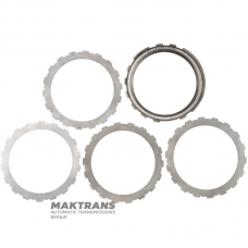 A set of steel wheels Intermediate Clutch / Ford AOD, AODE, AODE-W, 4R70W, 4R75E, 4R75W - used, polished, with restored shagreen, XL3Z-7B442-AA, F7LZ-7B442-AA