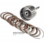 Input shaft, E Clutch drum FORD 6R60, 6R75, 6R80 - overall height 312 mm, 71 teeth (ext. Ø 136.05 mm), 6 friction discs, 9L2B-7L668-AA
