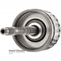 Input shaft, E Clutch drum FORD 6R60, 6R75, 6R80 - overall height 312 mm, 71 teeth (ext. Ø 136.05 mm), 6 friction discs, 9L2B-7L668-AA