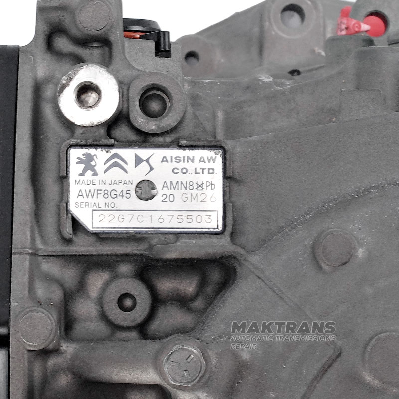 Refurbished and road tested AWF8G45 – Peugeot 2.0 HDI, Citroen, Opel transmission marking 20GM22, 20GM26, 20GM13, (1636385780, 1643637480, 9827156780, 1636385980, 9823499580, 9830763780) Warranty is 1 year