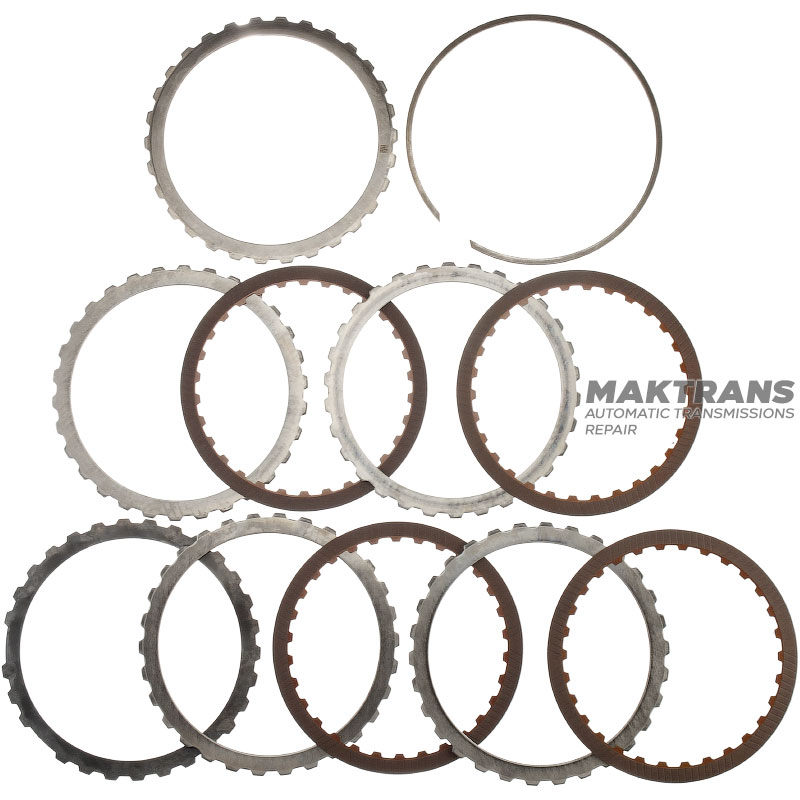 Drum A Clutch, front planetary gear FORD 6R60, 6R75, 6R80 - 3 satellites (16 teeth per satellite), A Clutch 4 friction discs