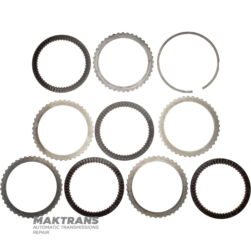 K3 Clutch Drum (assembled) AW TF-60SN 09M, 09K, 09G - 4 friction discs, 8 mm pitch (oil pump side)
