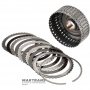 K3 Clutch Drum (assembled) AW TF-60SN 09M, 09K, 09G - 4 friction discs, 6 mm pitch (oil pump side)