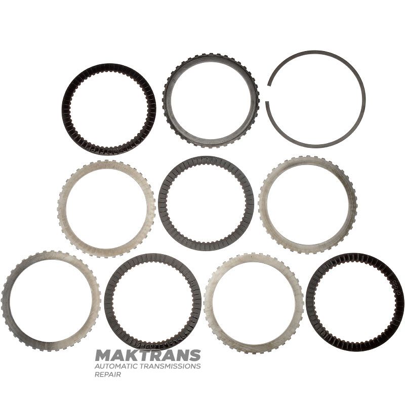 K3 Clutch Drum (assembled) AW TF-60SN 09M, 09K, 09G - 4 friction discs, 6 mm pitch (oil pump side)