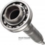 Main shaft of the transfer case with ball bearing BMW ATC400 - overall length 276 mm, spline length 28 mm, number of splines 43 external / 43 internal