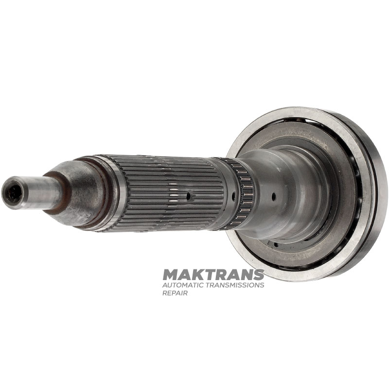 Main shaft of the transfer case with ball bearing BMW ATC400 - overall length 276 mm, spline length 28 mm, number of splines 43 external / 43 internal