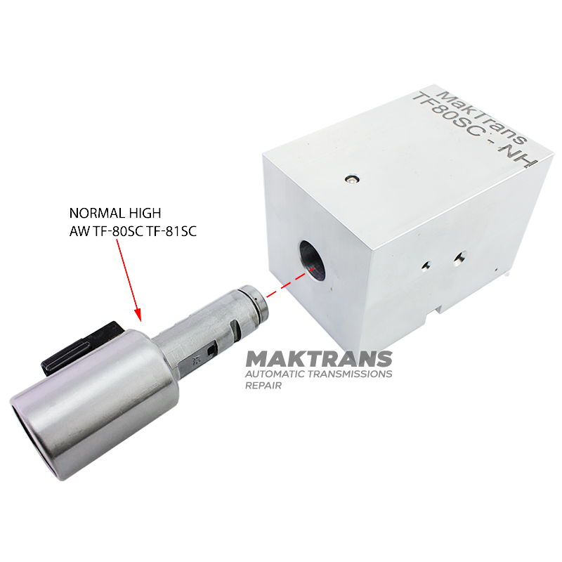 Adapter for testing Normal High solenoids AW TF-80SC TF-81SC