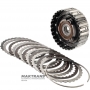 Drum A Clutch, front planetary gear FORD 6R60, 6R75, 6R80 - 3 satellites (16 teeth per satellite), A Clutch 5 friction discs