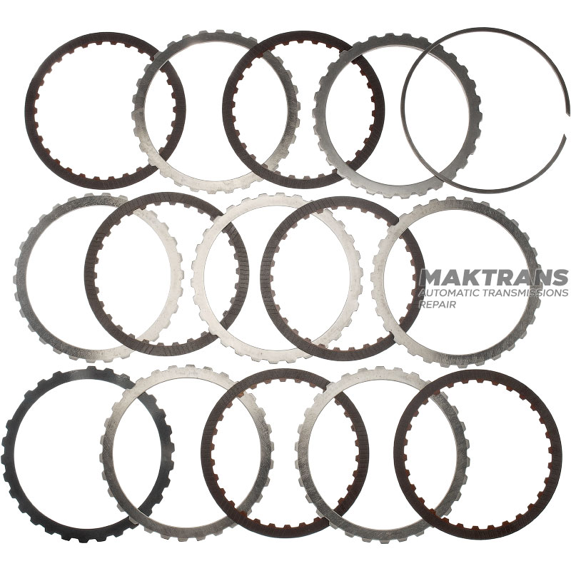 Drum C / D Clutch FORD 6R60, 6R75, 6R80 - BL3P-7L328-AC, 6 friction discs