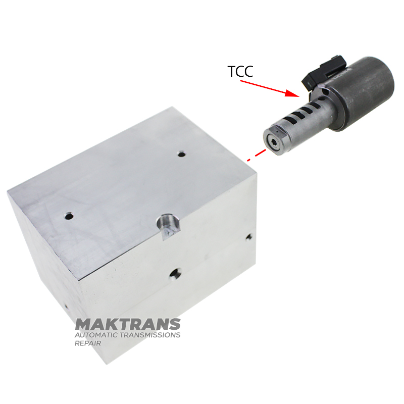 Adapter for testing Normal Low solenoids AW TF-80SC TF-81SC