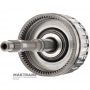 Input shaft, E Clutch drum (empty, without discs) FORD 6R60, 6R75, 6R80 - overall height 312 mm, 71 teeth (outside Ø 136.05 mm), for 6 friction discs, 9L2B-7L668-AA