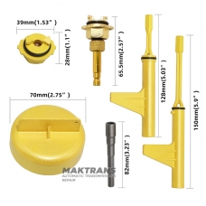 ATF filling and refilling tool for Mercedes-Benz 722.9, 724.2, 725.0, 725.1 — A725589029000, A725589009000