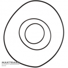 Set of rubber rings for the torque converter lockup piston for Toyota / Lexus UB80E, UB80F, UA80E, UA80F, UA81E, UA81F - 3 rings per set