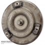 Aisin Warner AW55-50SN, AW55-51SN torque converter front cover — torque converter marking 43A120, overall height 52 mm, outer housing diameter, outer pilot diameter 20.90 mm, 3 mounting holes (internal diameter 8.80 mm)