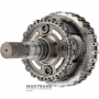 Rear planetary gear No. 4 complete with output shaft ZF 8HP75 4WD - overall height 228 mm, 43 splines (outer Ø 34.65 mm), 4 satellites (35 teeth on the satellites)