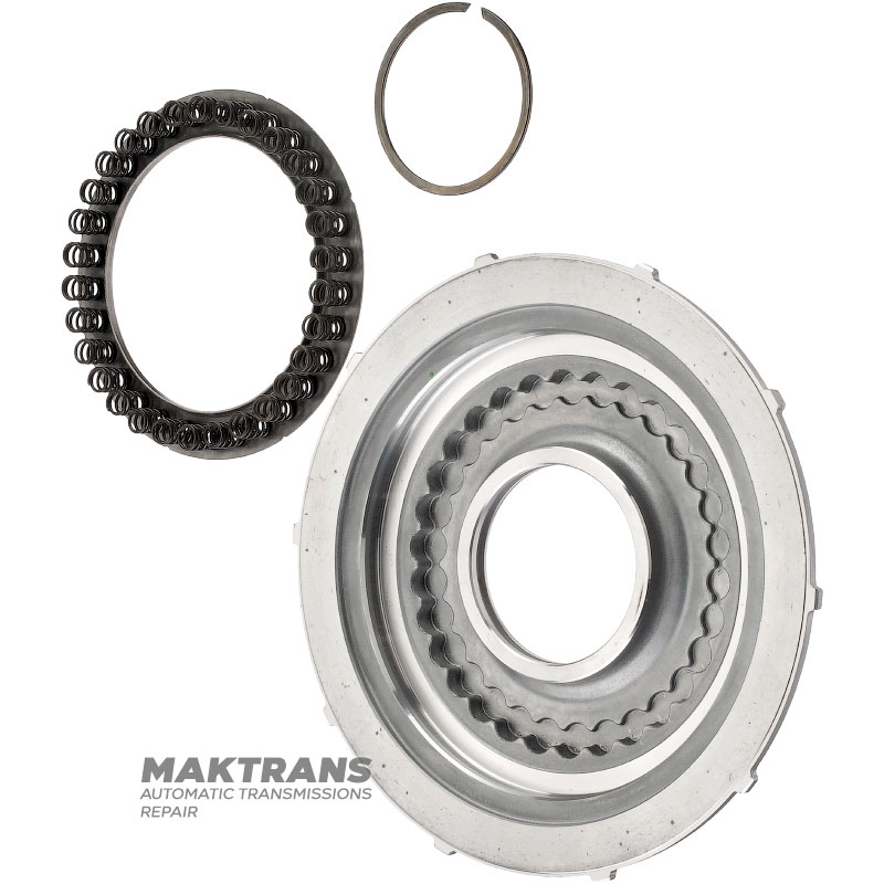 Piston (with return spring) K3 Clutch AW TF-60SN 09M, 09K, 09G - overall piston height 18.85 mm (for a drum with 3 friction discs)