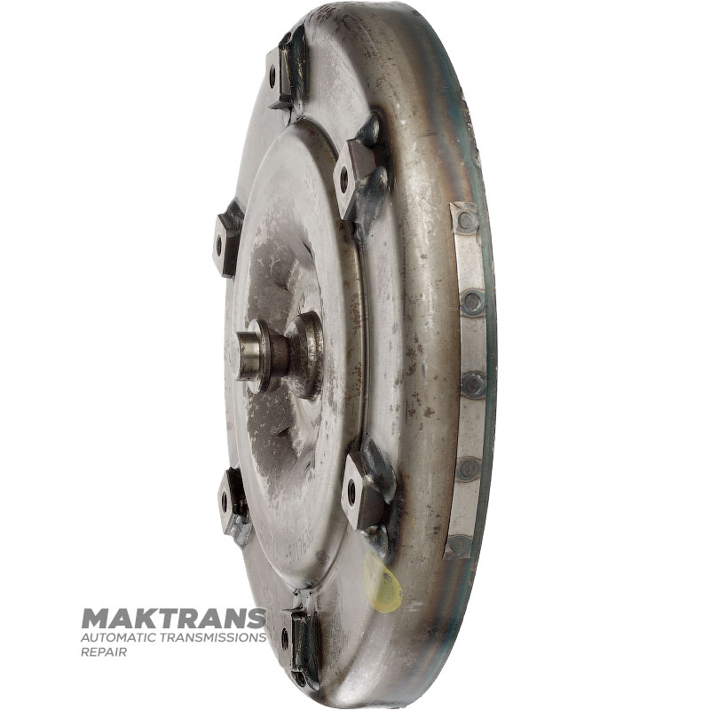 Front cover of torque converter TOYOTA / LEXUS A750E, A750F, A760E, A760F - overall height 63 mm, outer Ø of housing 302 mm, outer Ø of pilot 32 mm / 20.95 mm (8 mm), marking 53A011