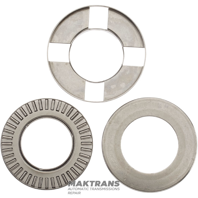 Needle roller thrust bearing of the torque converter TOYOTA / LEXUS A750E, A750F, A760E, A760F - 52 x 28.20 x 2.85, installed between the turbine wheel and the front cover