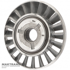 FORD 4F27E / MAZDA FN4A-EL torque converter torque converter wheel — housing marking 6B63, outer Ø 160.45 mm, 38 splines