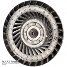 FORD 4F27E / MAZDA FN4A-EL torque converter turbine wheel — outer Ø 239.45 mm, 16 splines, blade marking 6F16, 1-1