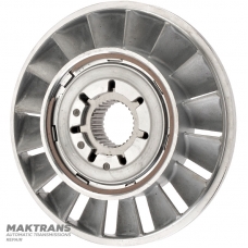 Nissan RE4R03A / JATCO JR403E torque converter gearbox wheel — outer diameter 160.50 mm, 30 splines, torque converter marking KM