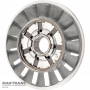 Nissan RE4R03A / JATCO JR403E torque converter gearbox wheel — outer diameter 160.50 mm, 30 splines, torque converter marking KM