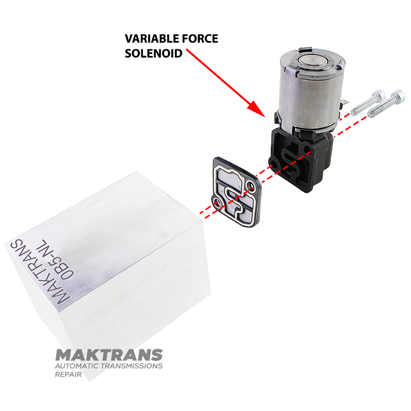 Adapter for testing solenoids Normal Low DL501 0B5