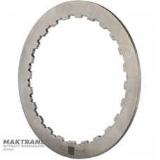 Support disc E Clutch ZF 8HP50, 8HP55A, 8HP65A, 8HP70, 8HP75 — thickness 3.90 mm, outer Ø 163.25 mm, 24 teeth, 1087171033