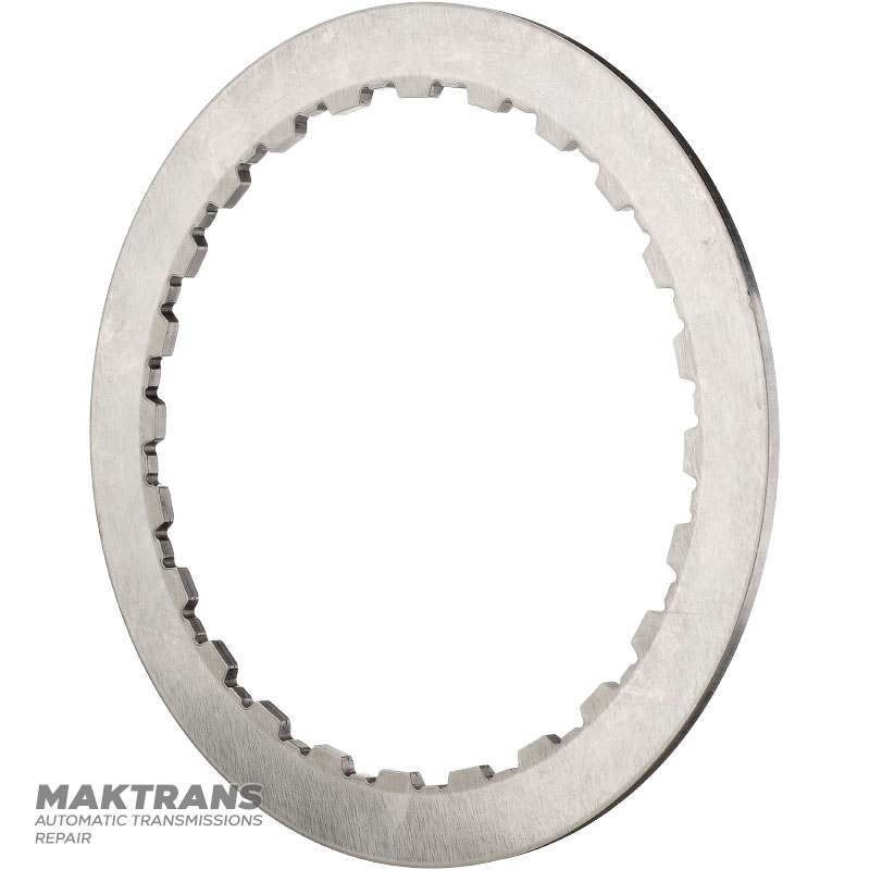 Support disc E Clutch ZF 8HP50, 8HP55A, 8HP65A, 8HP70, 8HP75 — thickness 3.90 mm, outer Ø 163.25 mm, 24 teeth, 1087171033