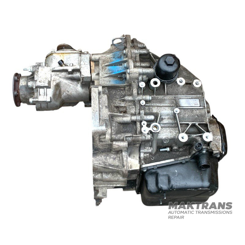 Transmission assembly (used, untested) VAG DSG6 DQ250 02E, 4WD (with transfer case) — RHK marking