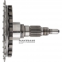 Output shaft (2WD) 6R60, 6R75, 6R80 — height 168 mm, 31 splines (outer Ø 34.50 mm), 6L2P-7096-HA