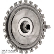 Output shaft (2WD) 6R60, 6R75, 6R80 — height 168 mm, 31 splines (outer Ø 34.50 mm), 6L2P-7096-HA