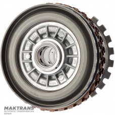 E Clutch Drum (includes #3 sun gear) ZF 8HP70, 8HP70X, 8HP75, 8HP76, 8HP65A - 48 splines, 1102-471-030, 1102471030