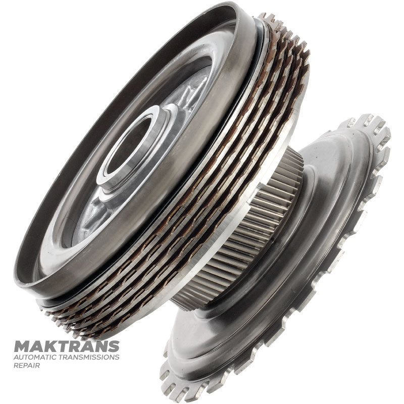 E Clutch Drum (includes #3 sun gear) ZF 8HP70, 8HP70X, 8HP75, 8HP76, 8HP65A - 48 splines, 1102-471-030, 1102471030