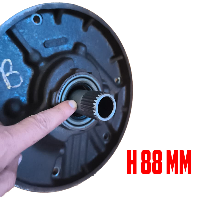 DODGE / CHRYSLER A604, 41TE oil pump - stator height (front side 88 mm)