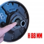 DODGE / CHRYSLER A604, 41TE oil pump - stator height (front side 88 mm)