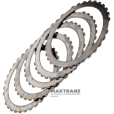 A Clutch ZF 8HP50, 8HP55A, 8HP65A, 8HP70, 8HP75 Steel Wheel Set - 5 Wheels (1.85mm Thickness)
