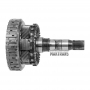 Planetary gear no. 4, D-clutch drum (4 friction discs), output shaft (4WD) ZF 8HP70, 8HP75 — 1087242136, 1087142090, overall height 256 mm, 43 splines (outer Ø spline 34.75 mm), 4 satellites