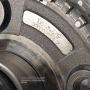 Planetary gear No. 4, D-clutch drum (4 friction discs), output shaft (4WD) ZF 8HP70, 8HP75 - 1087242219, overall height 290 mm, 43 splines (outer Ø spline 34.75 mm), 4 satellites (37 teeth)