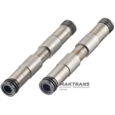 Set of oil feed tubes (2 pcs., included) B2 Brake 722.1, 722.2, 722.3 — tube length 70.05 mm, outer Ø 9.35 mm / 9.95 mm, A1152773350, A1152701068