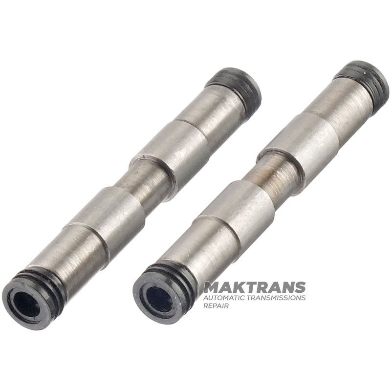 Set of oil feed tubes (2 pcs., included) B2 Brake 722.1, 722.2, 722.3 — tube length 70.05 mm, outer Ø 9.35 mm / 9.95 mm, A1152773350, A1152701068