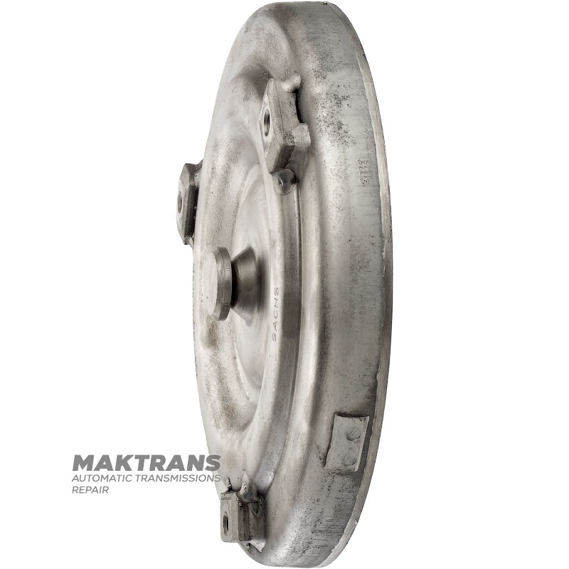 Front cover of the ZF 4HP20 torque converter - marking Z33, outer Ø of the housing 275.95 mm, 3 mounting holes, outer Ø of the pilot 36 mm