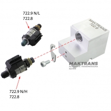 Adapter for testing solenoids 722.9