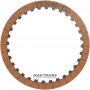 Overdrive Clutch 65RFE, 66RFE, 68RFE single-sided friction disc — outer diameter 162 mm, thickness 1.35 mm, 32 teeth, 052119923AA
